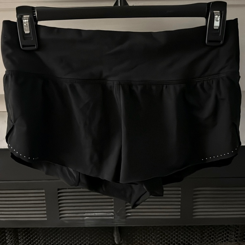 Black Size 2 Lululemon shorts